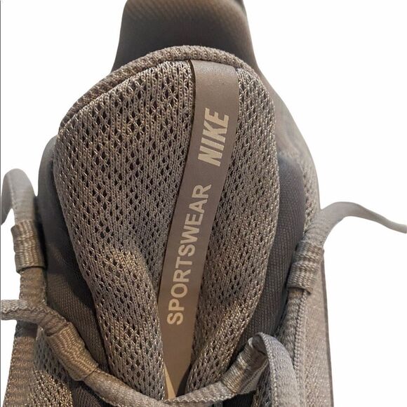 Nike Men\'s Grey Mesh Lace-Up Casual Shoes VH2 AA2185-001  Size 9 main image 8
